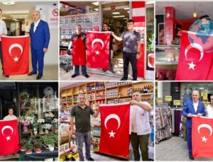 Ümraniye Belediyesi’nden “Terörsüz Türkiye” İçin Bayrak Seferberliği