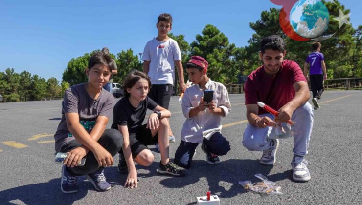 Ümraniye’de Gençlere Özel Roket Eğitimi: Bilim ve Teknolojiye İlk Adım