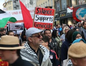 Viyana’da Filistin’e Destek Gösterisi: İsrail’e Yaptırım Çağrısı