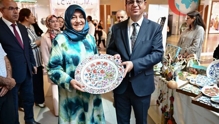 Yeşilyurtlu Kadınların El Emeği Ürünleri Ziyaretçileri Büyülüyor