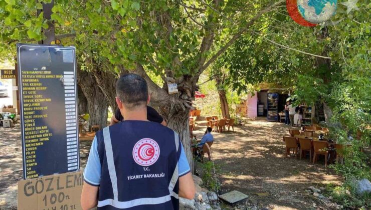 Yoğun Denetimler Sonucu Tunceli’de Mevzuata Aykırı Firmalara Yaptırım