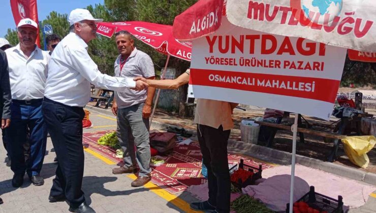 Yuntdağı Yöresel Ürünler Pazarı Üreticilere Can Suyu Oluyor