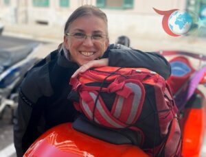 60. Yaşını Motosikletle Avrupa’yı Keşfederek Kutladı