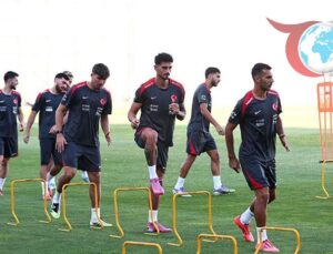 A Milli Takım, Gürcistan Maçı Öncesi Hazırlıklarını Sürdürüyor