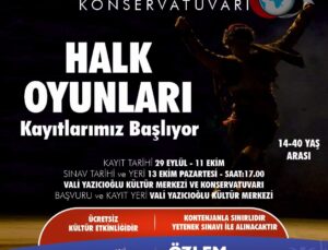 Aydın Konservatuvarı’nda Yeni Dönem: Halk Oyunları Eğitimleri Başlıyor