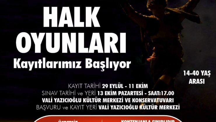 Aydın Konservatuvarı’nda Yeni Dönem: Halk Oyunları Eğitimleri Başlıyor