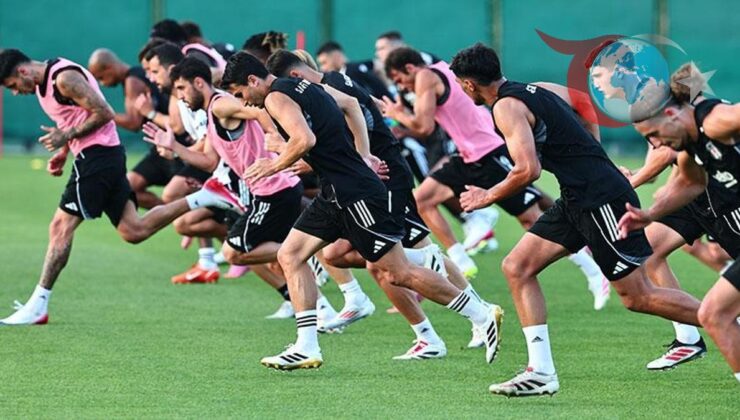 Başakşehir FK Maçı Öncesi Beşiktaş Antrenmanları Hız Kesmeden Devam Ediyor