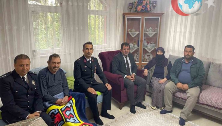 Bayburt’un Aydıntepe İlçesinde Gazilere Anlamlı Ziyaret