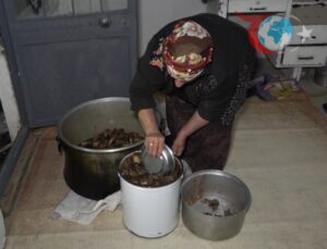 Bayburt’un Köylerinde Kışlık Kavurma Geleneği Canlanıyor