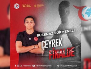 Busenaz Sürmeneli, Dünya Boks Şampiyonası’nda Çeyrek Finale Yükseldi