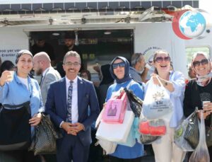 Çarşamba Kumaş Pazarı Yeni Yeriyle Kapılarını Açtı