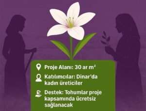Dinar’da Kadın Çiftçilere Salep Yetiştiriciliği Fırsatı