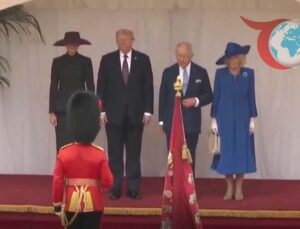 Donald Trump’ın İngiltere Ziyaretinde Kral 3’üncü Charles ile Buluşması