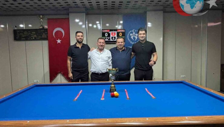 Erciyes’te 3 Bant Bilardo Şöleni: Şampiyonlar Belli Oldu!