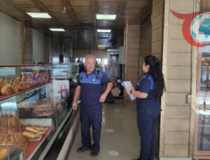 Erzincan’da Zabıta Ekiplerinden Unlu Mamullere Sıkı Denetim