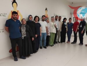 Erzurum Şehir Hastanesi Gebe Okulu Mezunlarını Verdi