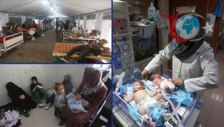 Gazze’de Sağlık Krizi: Hastaneler Tıka Basa Dolu