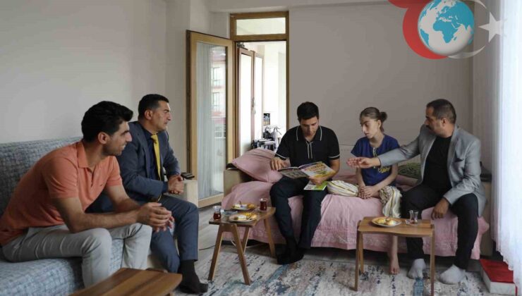 Genç Kaymakamının Örnek Ziyareti: Evde Eğitim Gören Yağmur’a Anlamlı Destek