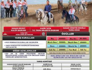 Heyecan Dolu Tavas Rahvan At Yarışları Yeniden Başlıyor