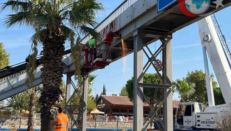 İncirliova’da Kullanılmayan Üst Geçit Kaldırılıyor