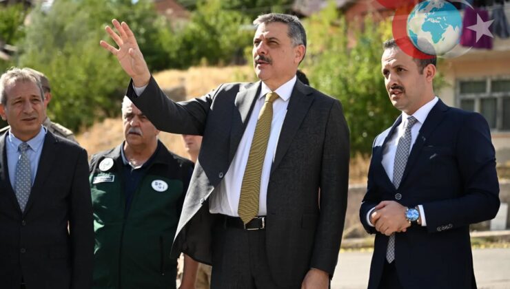 İspir’de Heyelan Sonrası Acil Müdahale Planı Hayata Geçirildi