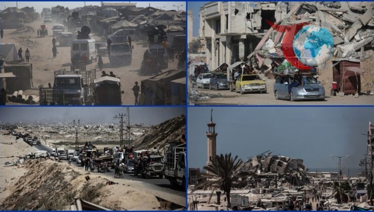 İsrail Ordusu Gazze’yi Hedef Alırken 1 Milyon Filistinli İçin Zorunlu Göç Tehlikesi