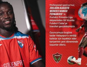 Joelson Fernandes Hatayspor’dan Ayrıldı: Sürpriz Transfer Detayları!