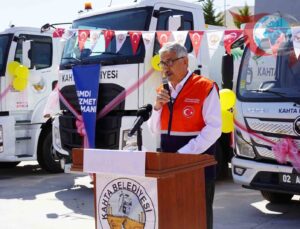 Kahta Belediyesi’nden Tarihi Araç Filosu Yatırımı