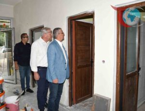 Kemer Belediye Başkanı Necati Topaloğlu, Molaevi Projesini İnceliyor