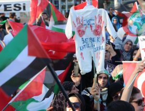 Kilis’te Filistin’e Destek Mitingi: Anadolu’nun Savunması