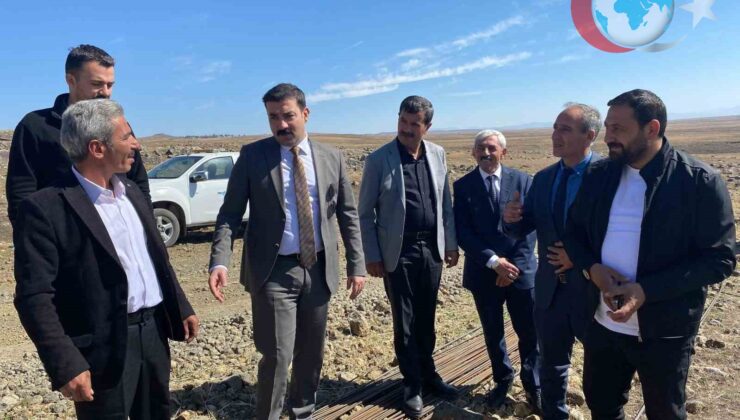 Köylerde Yapılan Hizmetler Kaymakam Akköz Tarafından İncelendi