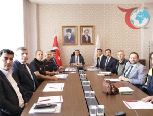 Kütahya’da Acil Durum Koordinasyonu: 2025 Yılı Planları Masaya Yatırıldı