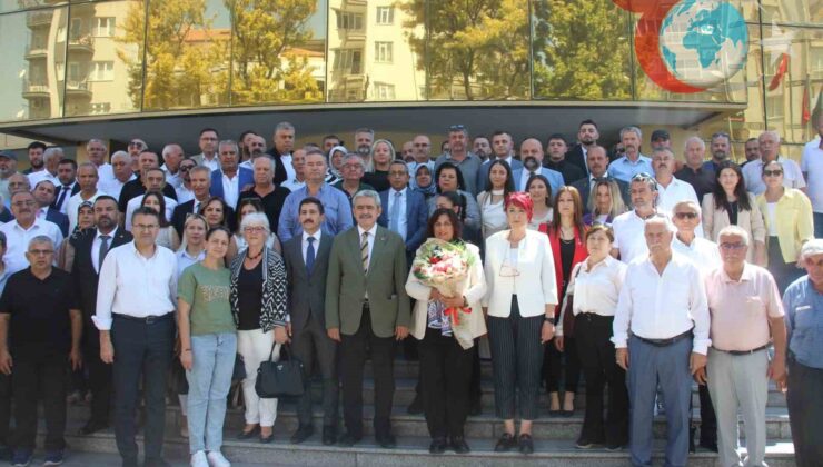 MHP’den Özlem Çerçioğlu’na “Hayırlı Olsun” Ziyareti