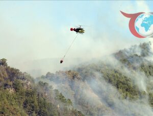 Muğla ve Antalya’da Devam Eden Orman Yangınlarıyla Mücadele Sürüyor