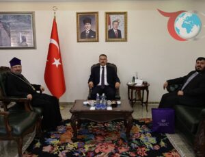 Patrik Maşalyan ve Vali Turan’ın Iğdır Buluşması