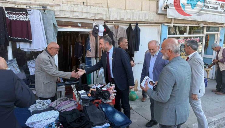 Saadet Partisi Kayseri Teşkilatı Yahyalı’da Esnaf ve Halkla Buluştu