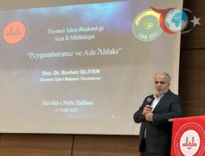 Siirt İl Müftülüğü’nün Düzenlediği “Hz. Peygamber ve Aile Ahlakı” Konferansı Büyük İlgi Gördü
