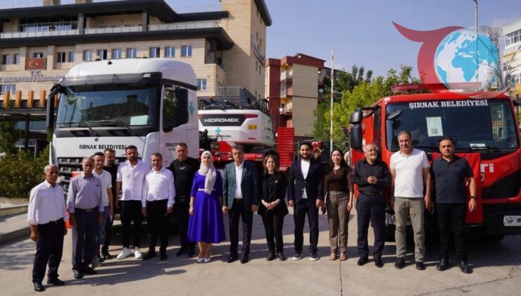 Şırnak Belediyesi Araç Filosunu Güçlendirmeye Devam Ediyor
