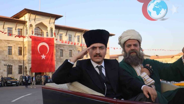 Sivas’ta Tarihi Anlar: Atatürk’ün 1919 Ziyareti Yeniden Canlandırıldı