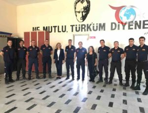 Söke İtfaiye Amirliği’ne Anlamlı Ziyaret