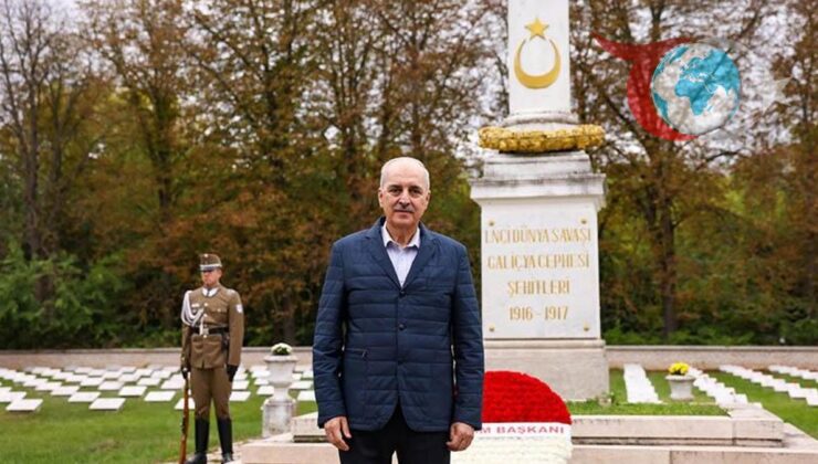 TBMM Başkanı Galiçya’da Osmanlı Şehitlerini Andı