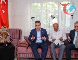 Vali Sözer, Bozüyük’te Halkla Buluştu ve Şehit Ailesini Ziyaret Etti