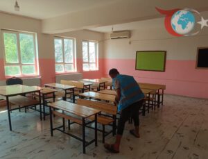 Viranşehir’de Denetimli Serbestlik Projesiyle Okullar Yenilendi
