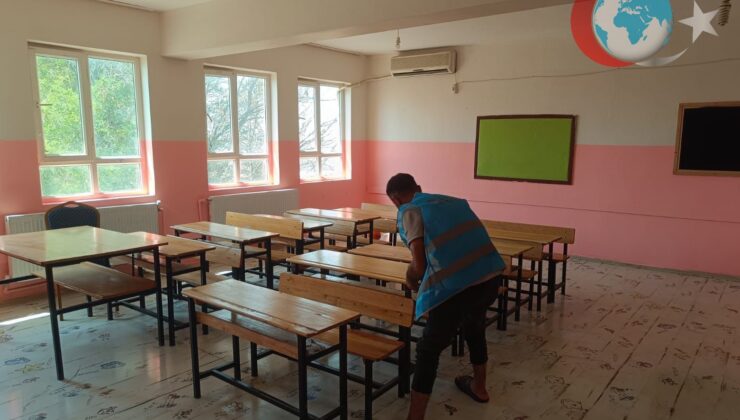 Viranşehir’de Denetimli Serbestlik Projesiyle Okullar Yenilendi