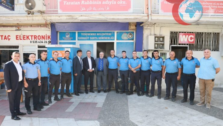 Yunusemre Belediyesi’nden Zabıta Haftası’na Duygusal Dokunuş