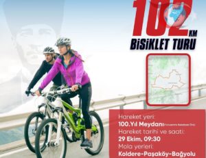 102. Yılında Cumhuriyet Coşkusu Pedallarda Canlanıyor