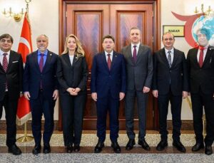 Adalet Bakanı Tunç ve Türkiye Barolar Birliği Başkanı Sağkan’dan Önemli Görüşme