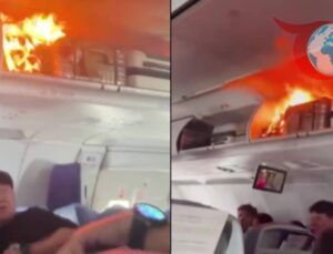 Air China Uçağında Korkutan Anlar: Yolcu Bataryası Alev Aldı