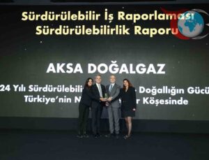 Aksa Doğalgaz’ın Sürdürülebilirlik Vizyonu Ödüllendirildi