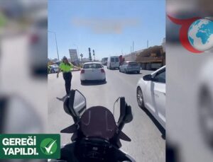 Ankara’da “Dur” İhtarına Uymayan Sürücüye Ağır Ceza